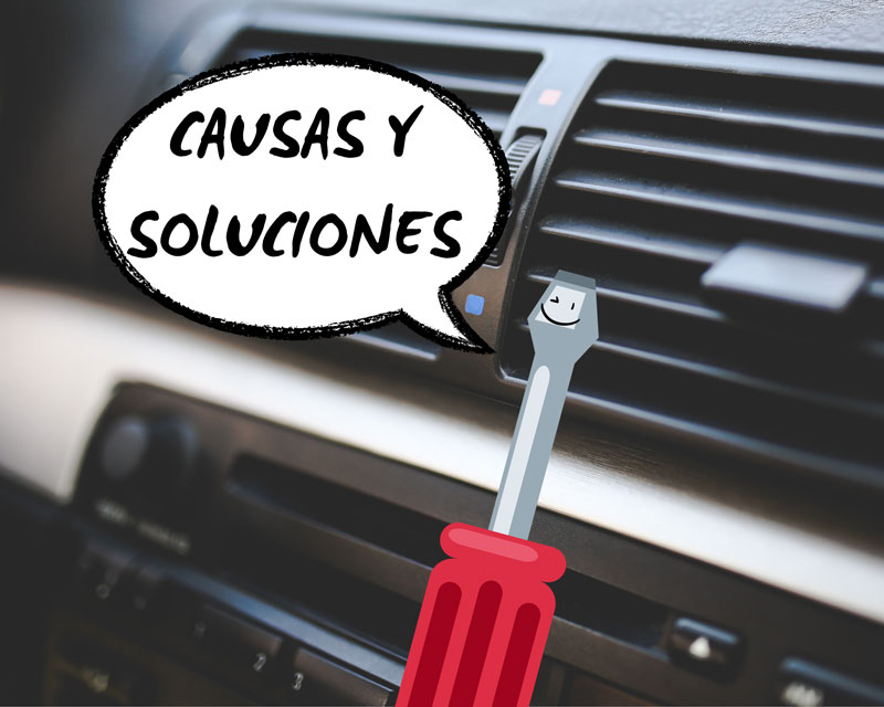 ¿Por qué no sale aire acondicionado de mi carro?